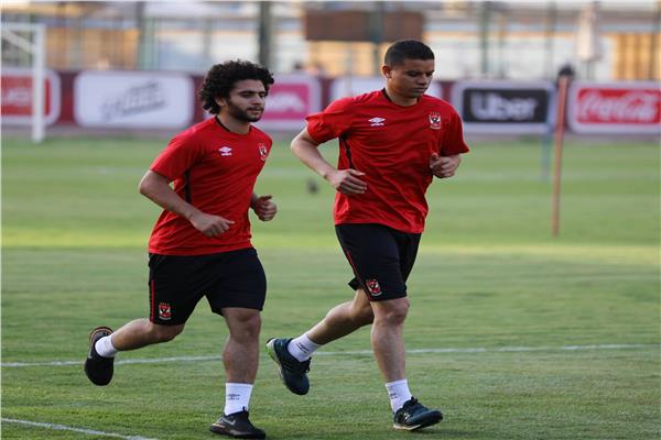 سعد سمير ومحمد محمود يخوضان تدريبات تأهيلية