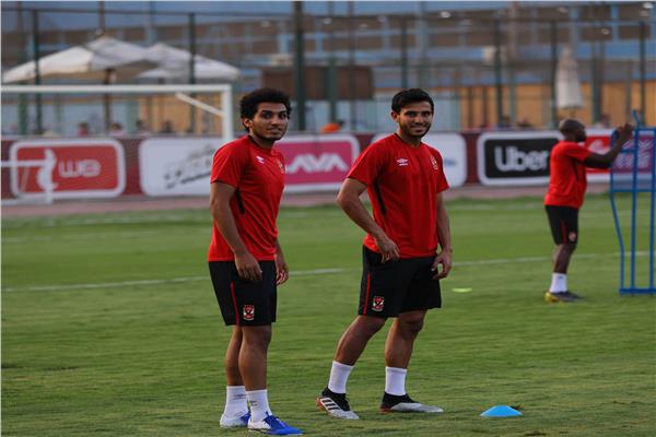 أحمد حمدي يشارك في مران الأهلي