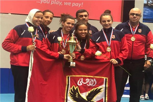 «سيدات تنس طاولة الأهلي» يتوجن ببطولة إفريقيا