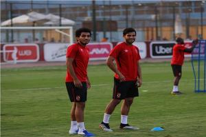 أحمد حمدي يشارك في مران الأهلي